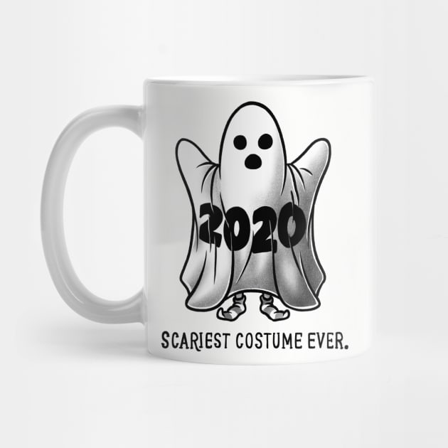 Scariest Costume Ever Funny 2020 Scary Ghost - Light by eduely